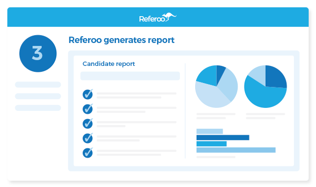Referoo creates report for your client